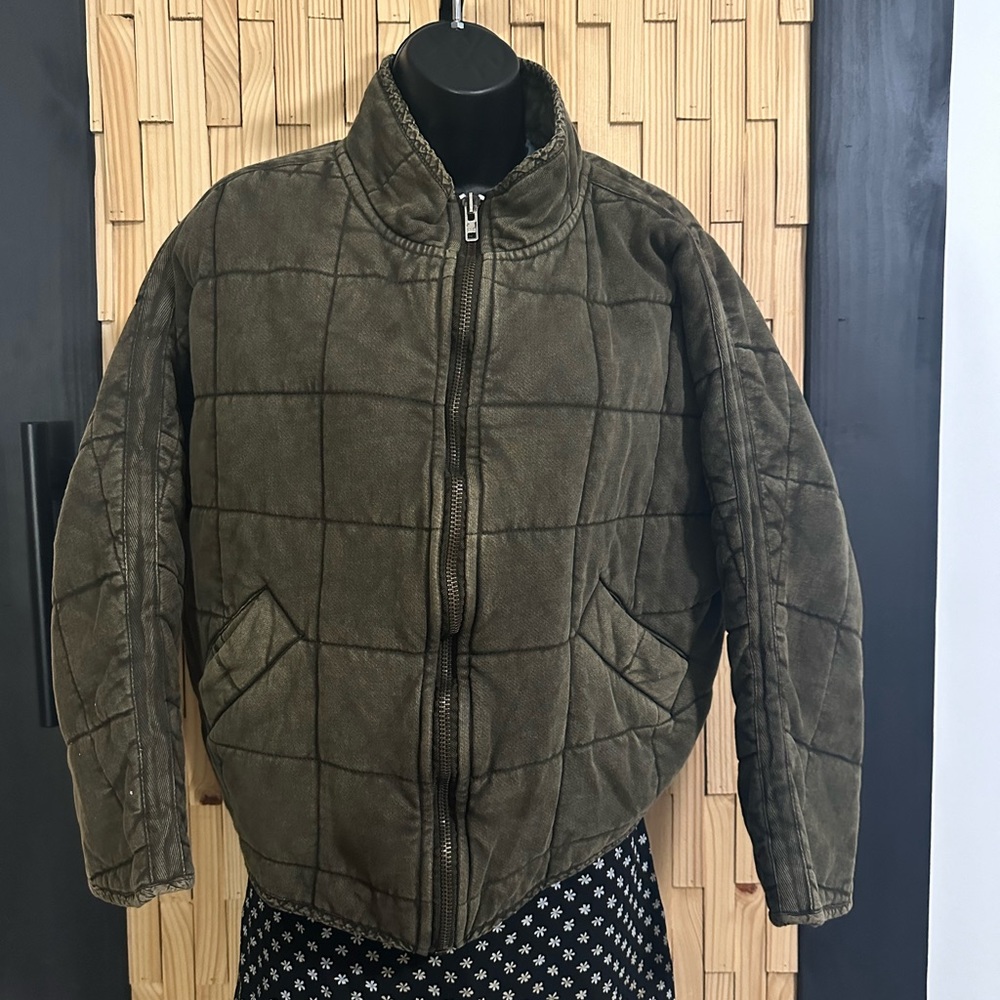 Free People Dolman Quilted Jacket